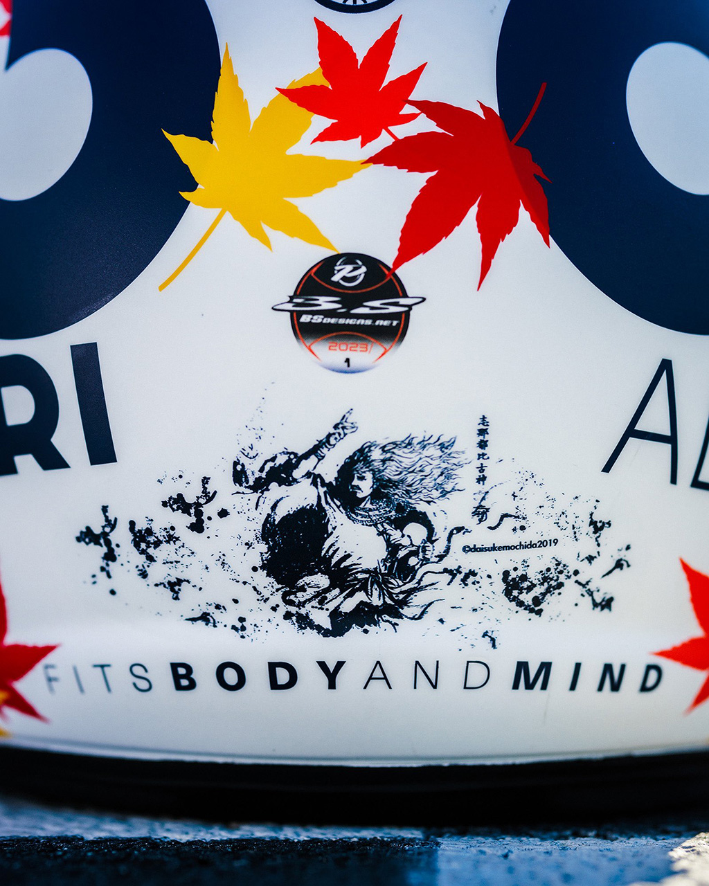 角田裕毅 2023年 F1 ヘルメット（スクーデリア・アルファタウリ）