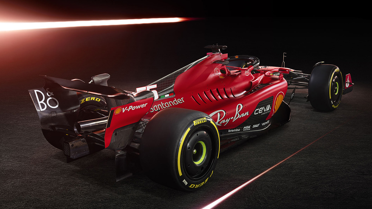 スクーデリア・フェラーリ SF-23 サイドビュー