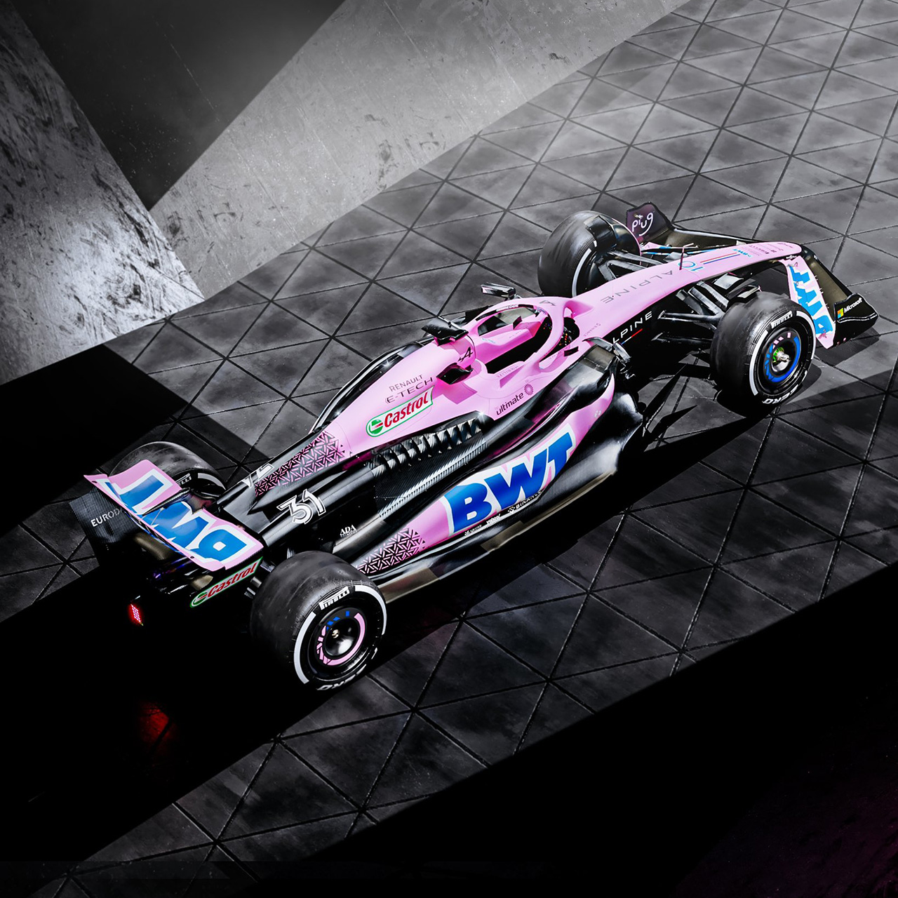 アルピーヌF1 A523(ピンク)