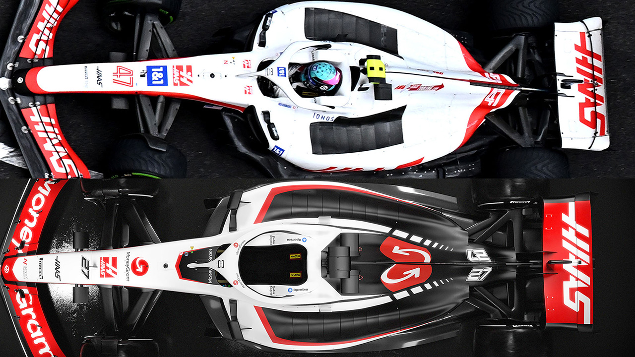 ハースF1 VF-23 冷却ルーバー