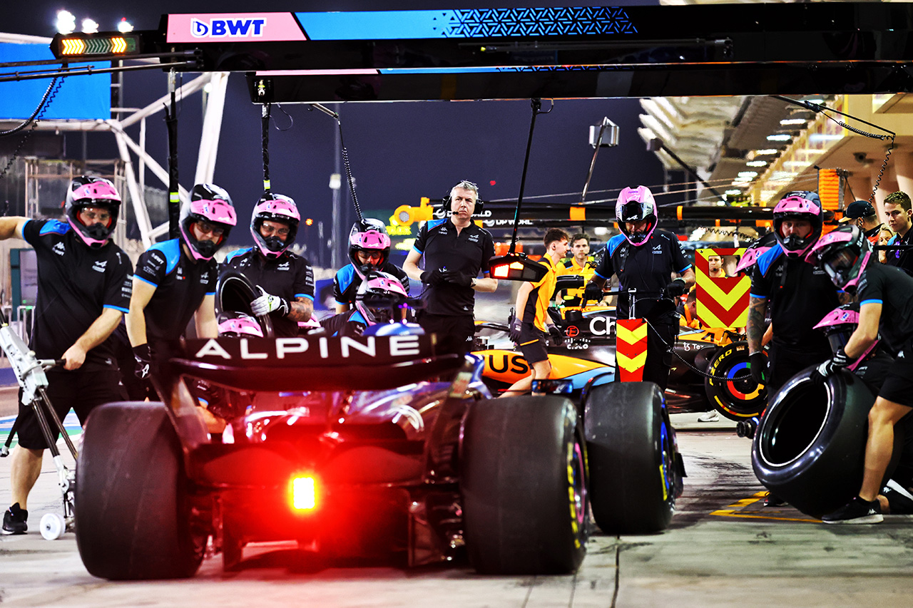 アルピーヌF1チーム バーレーンテスト