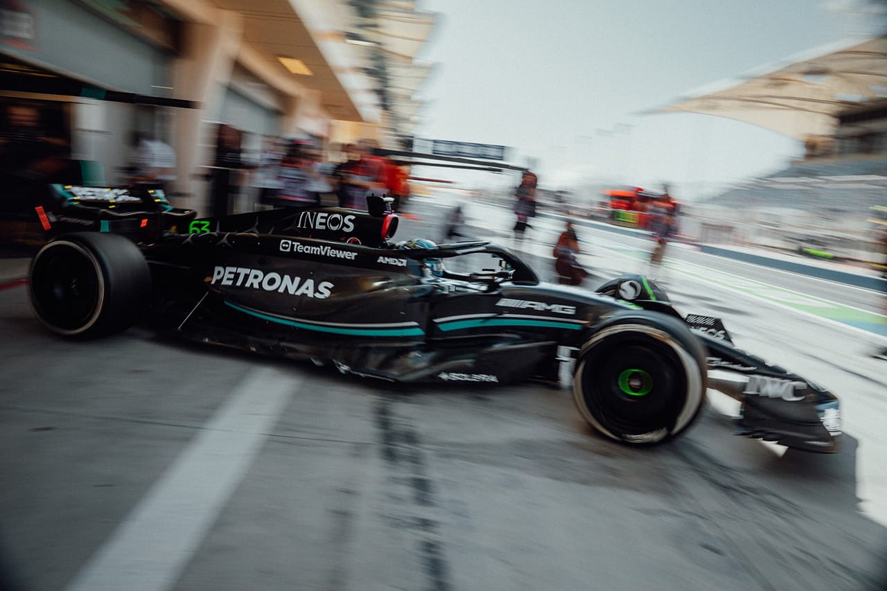 ジョージ・ラッセル メルセデスAMG・ペトロナス・モータースポーツ F1バーレーンテスト