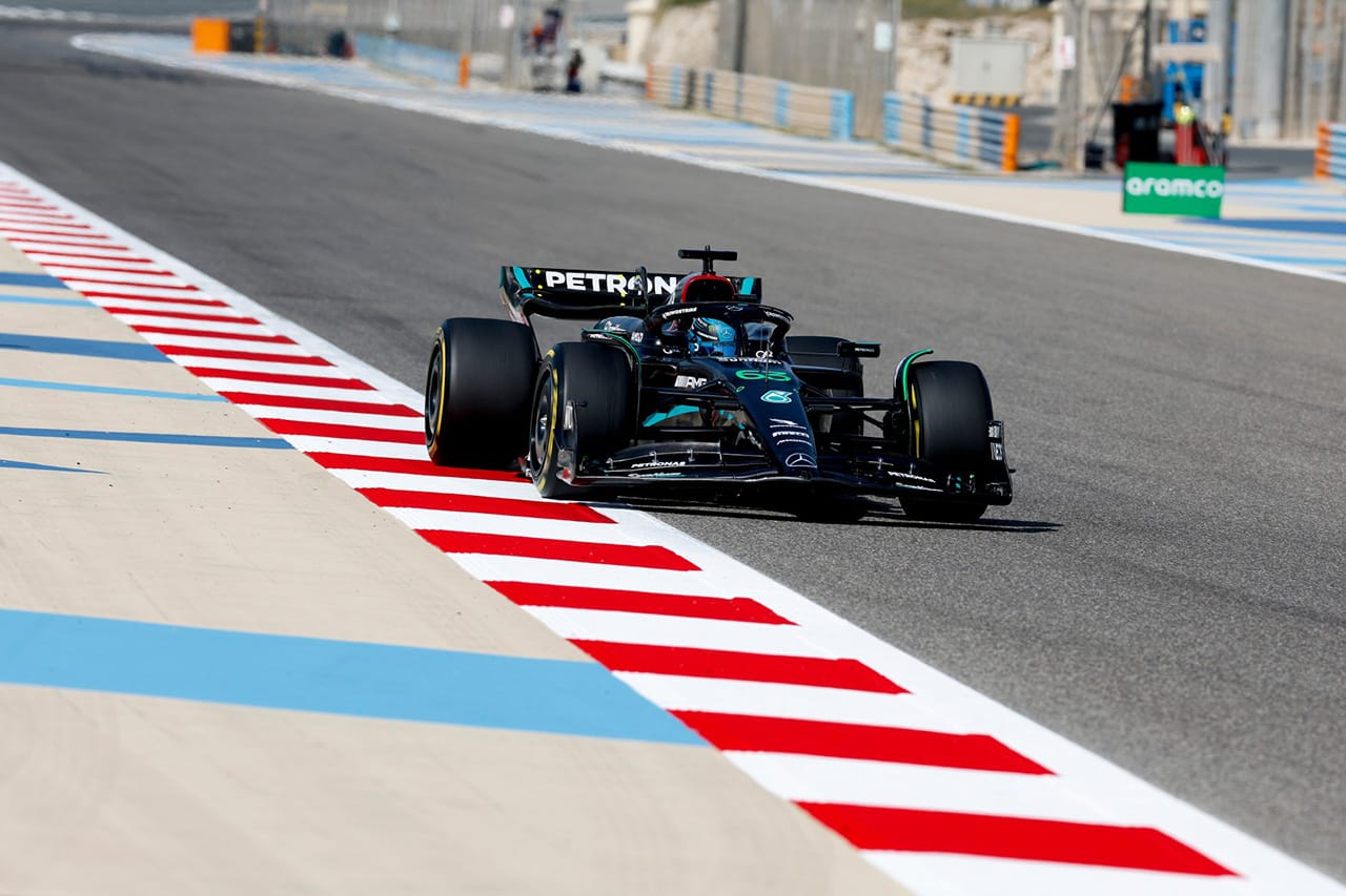 ジョージ・ラッセル メルセデスAMG・ペトロナス・モータースポーツ F1プレシーズンテスト