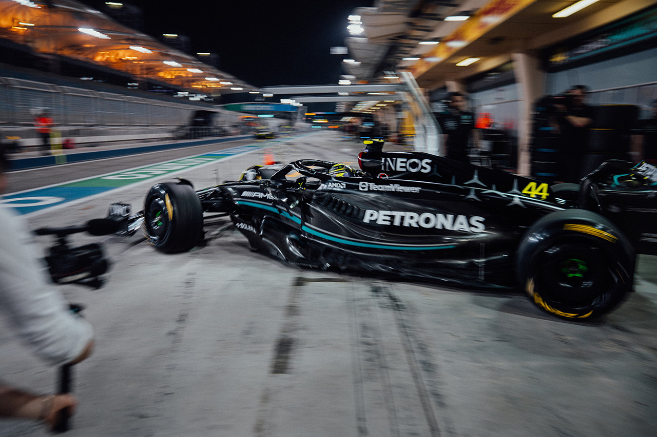 ルイス・ハミルトン メルセデスAMG・ペトロナス・モータースポーツ F1プレシーズンテスト
