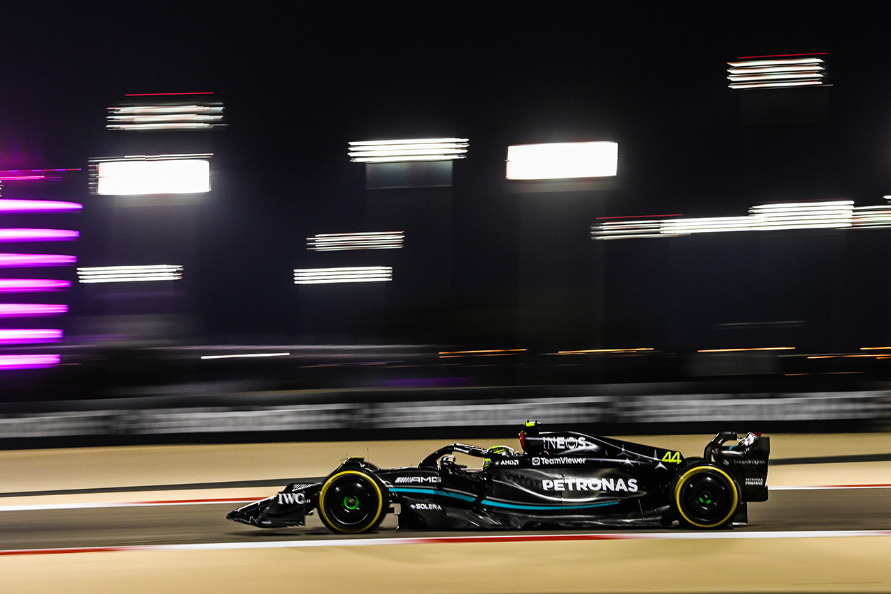 ルイス・ハミルトン メルセデスAMG・ペトロナス・モータースポーツ F1バーレーンテスト