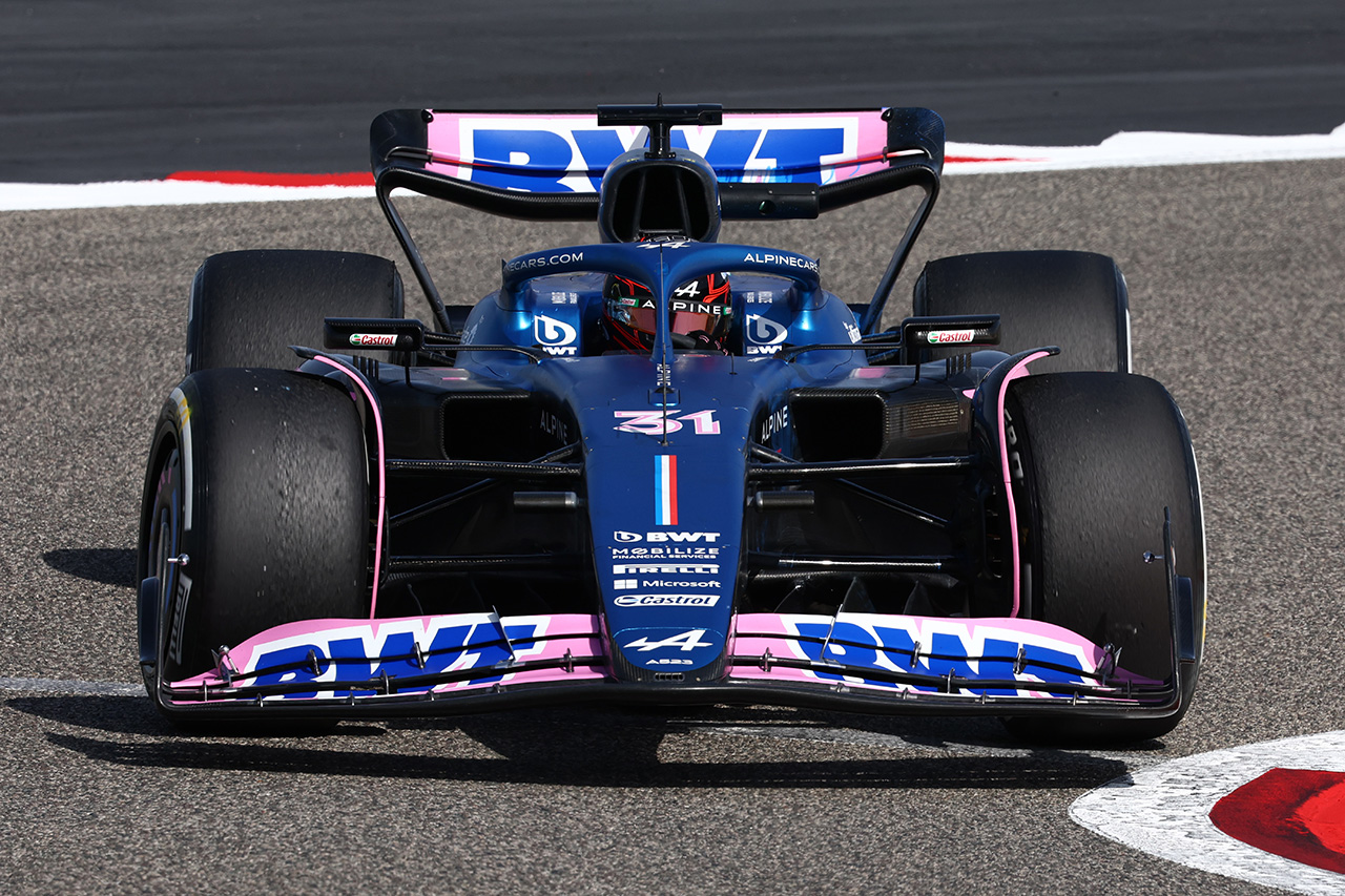 アルピーヌF1チーム F1バーレーンテスト 2日目