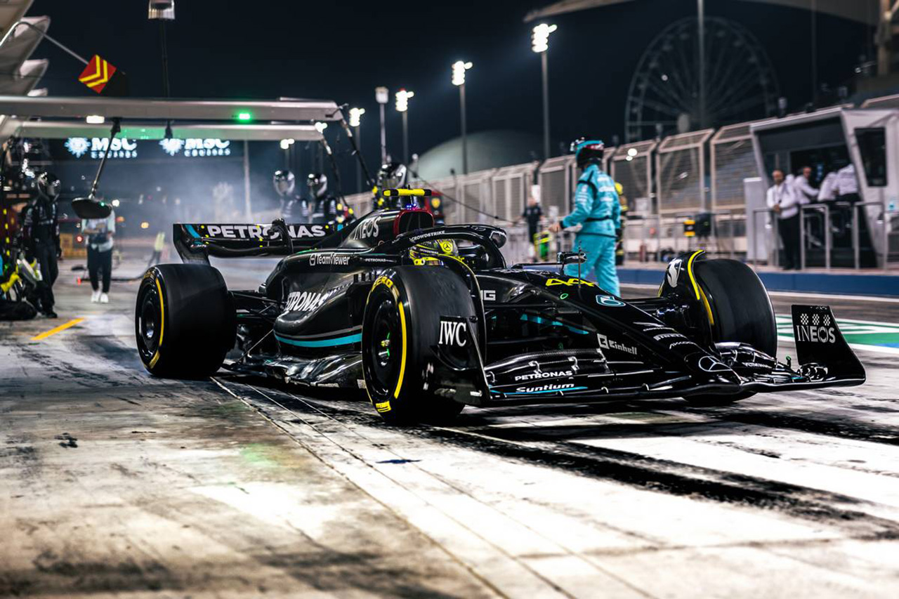 2023年 F1バーレーンテスト最終日 メルセデスAMG・ペトロナス・モータースポーツ