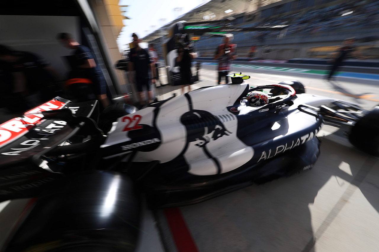 角田裕毅 スクーデリア・アルファタウリ F1プレシーズンテスト最終日