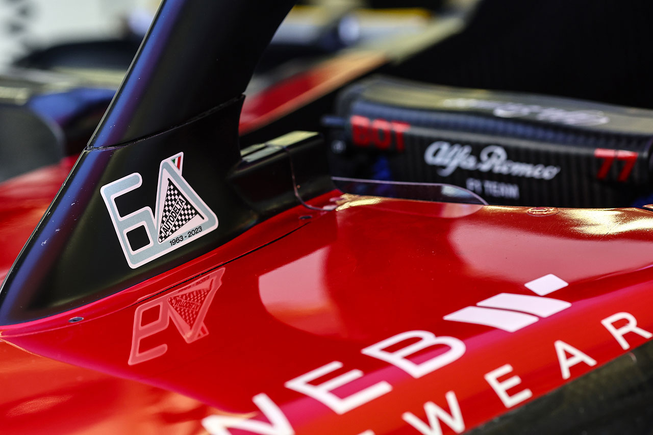 アルファロメオF1チーム オートデルタ 60周年 記念ロゴ