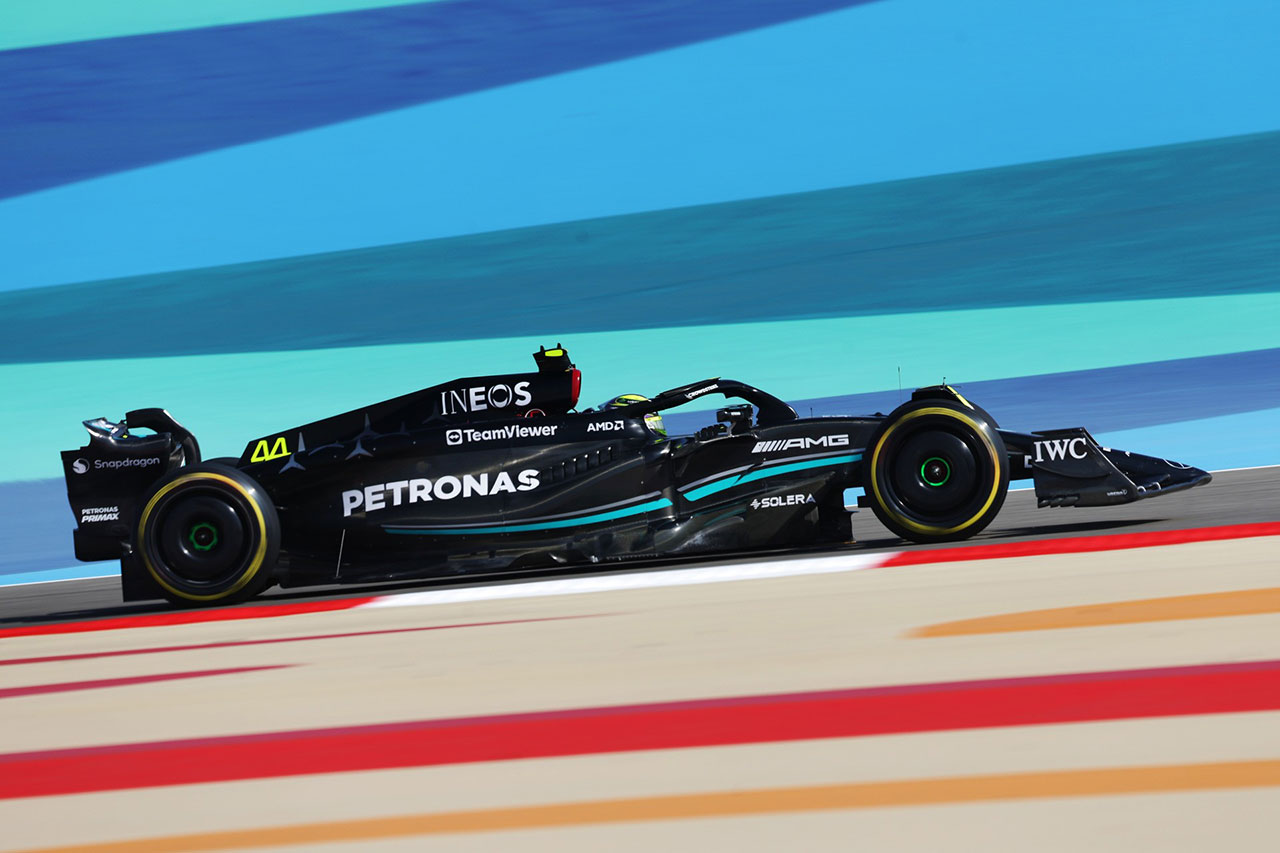 ルイス・ハミルトン メルセデスAMG・ペトロナス・モータースポーツ F1 バーレーングランプリ