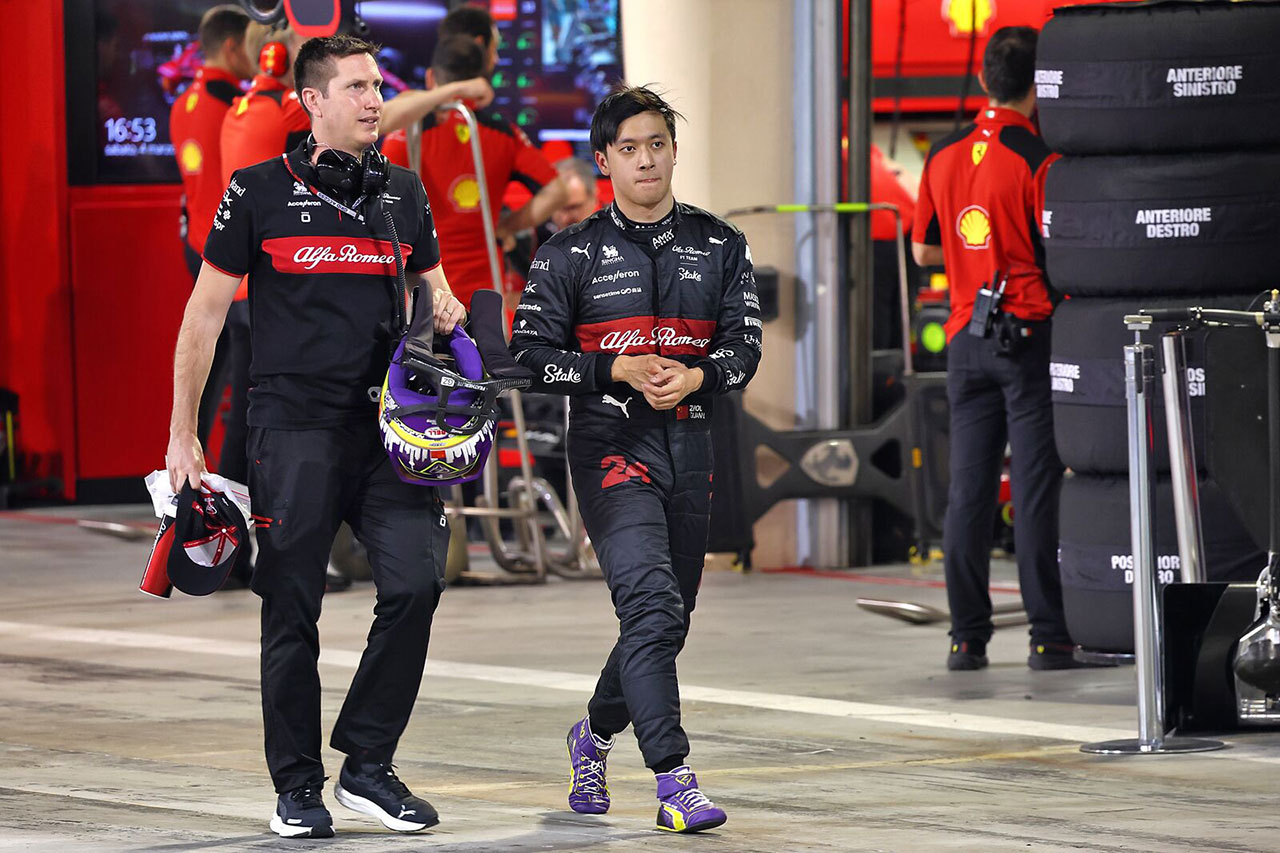 周冠宇 アルファロメオF1チーム バーレーンGP