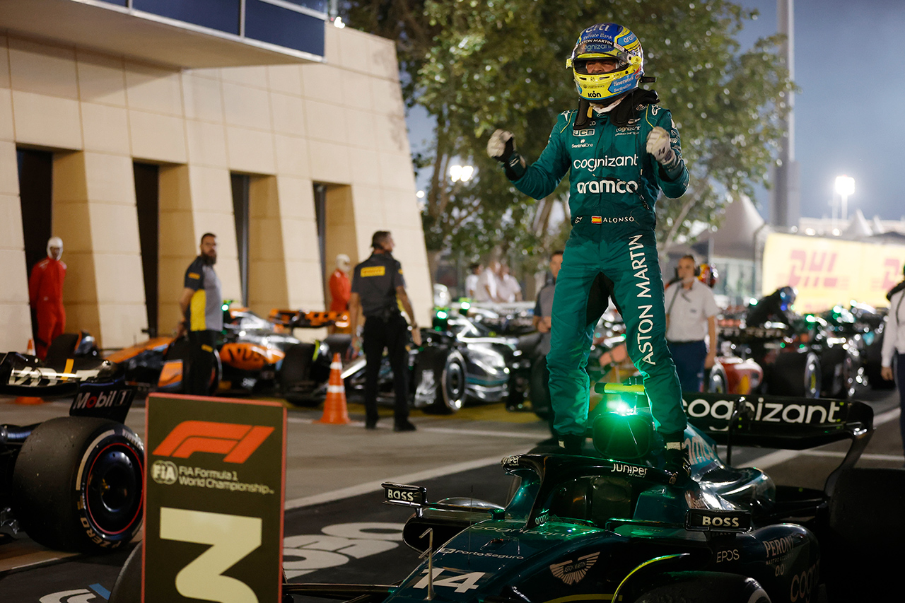 フェルナンド・アロンソ F1 バーレーンGP アストンマーティン・コグニザント・フォーミュラワンチーム