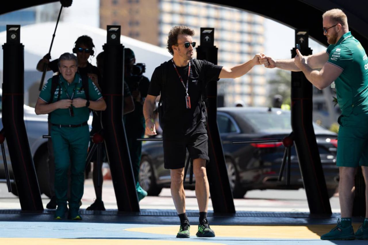 フェルナンド・アロンソ アストンマーティン・コグニザント・フォーミュラワンチーム F1