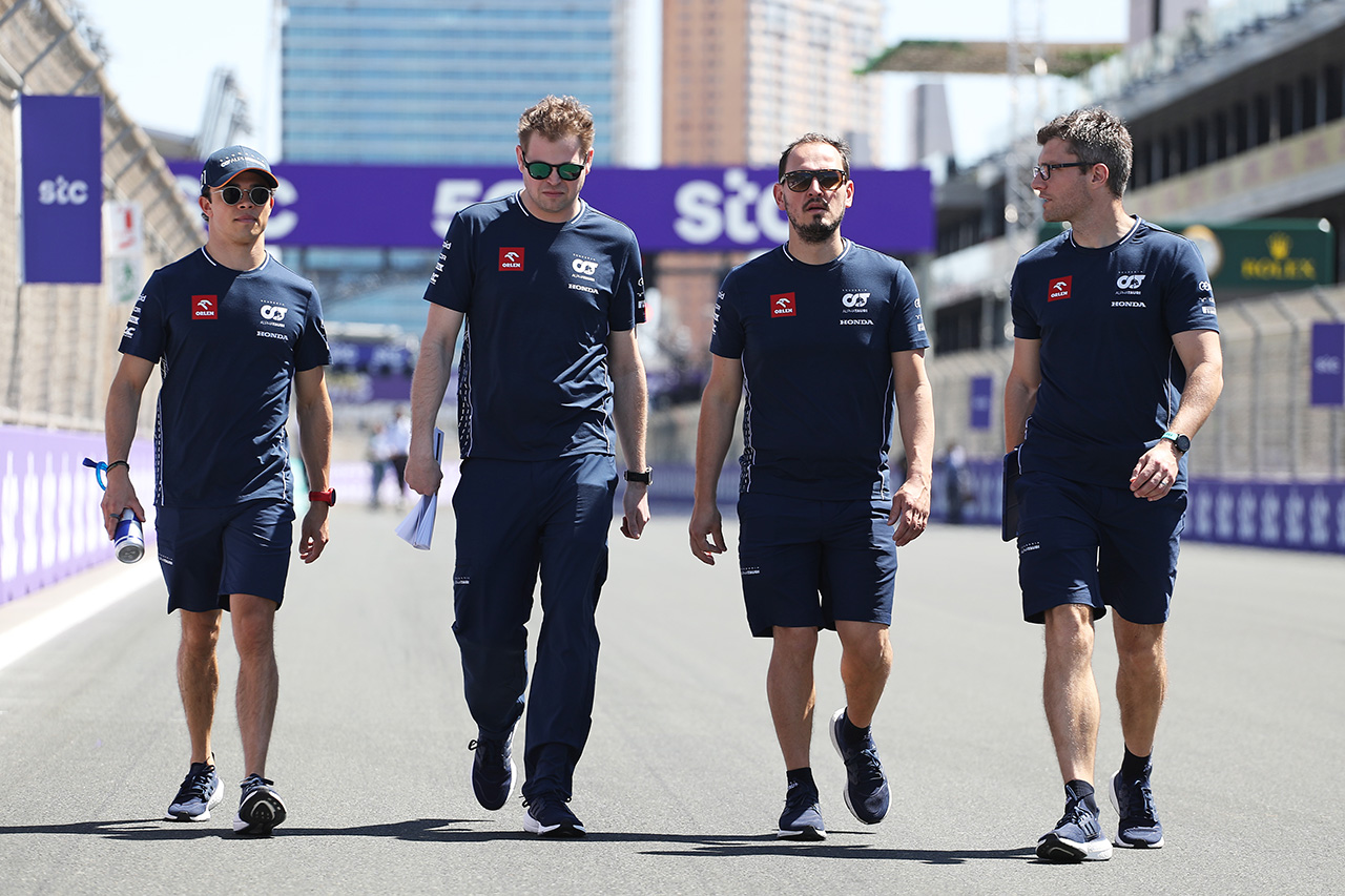 ニック・デ・フリース F1 サウジアラビアグランプリ スクーデリア・アルファタウリ