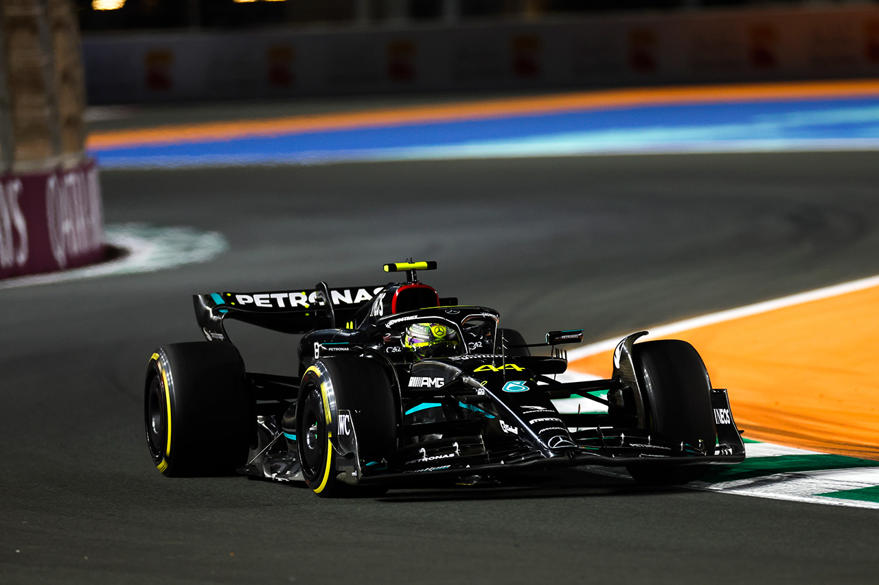 ルイス・ハミルトン メルセデスAMG・ペトロナス・モータースポーツ F1 サウジアラビアGP