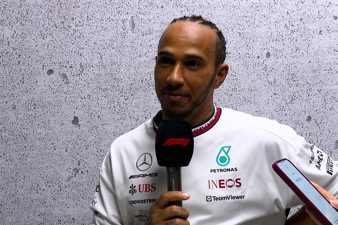 ルイス・ハミルトン メルセデスAMG・ペトロナス・モータースポーツ F1 サウジアラビアGP