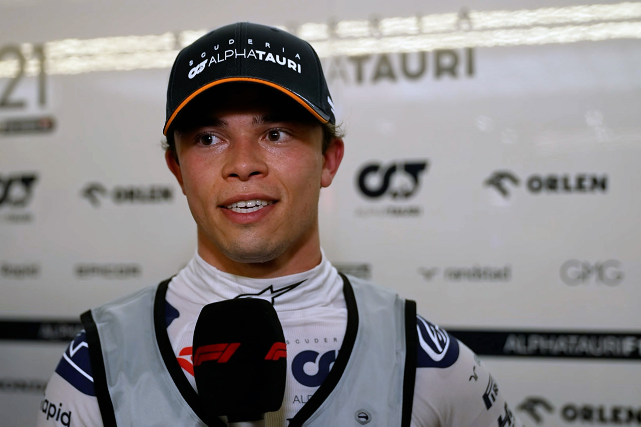 ニック・デ・フリース スクーデリア・アルファタウリ F1 サウジアラビアGP