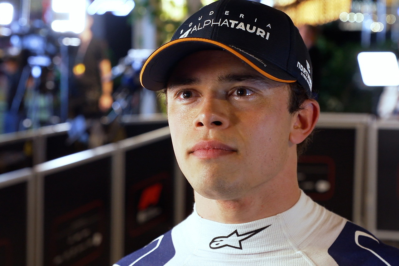ニック・デ・フリース スクーデリア・アルファタウリ F1 サウジアラビアGP