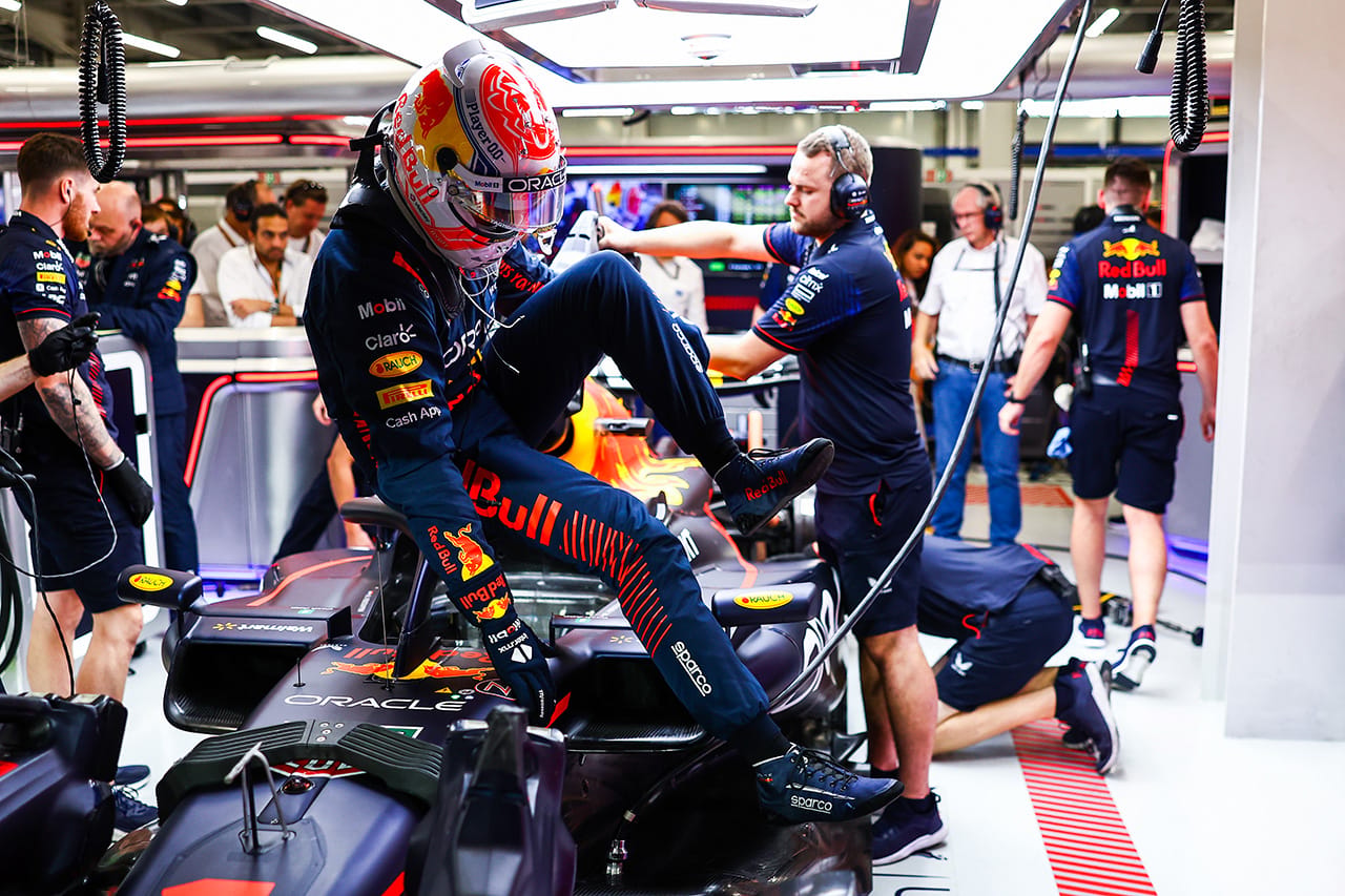 マックス・フェルスタッペン（レッドブル・レーシング） F1サウジアラビアＧＰ予選