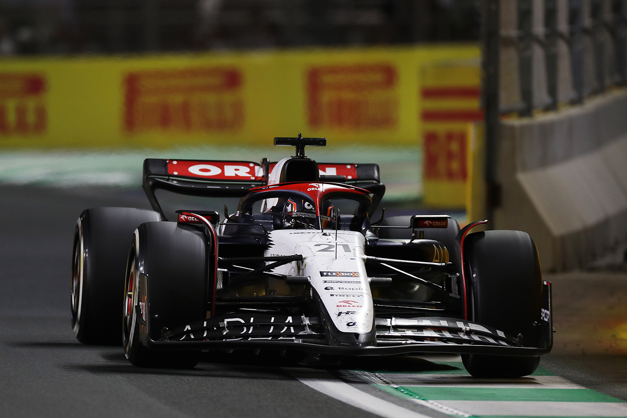 ニック・デ・フリース スクーデリア・アルファタウリ F1 サウジアラビアGP