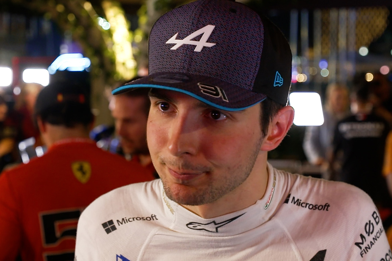 エステバン・オコン アルピーヌF1チーム サウジアラビアGP