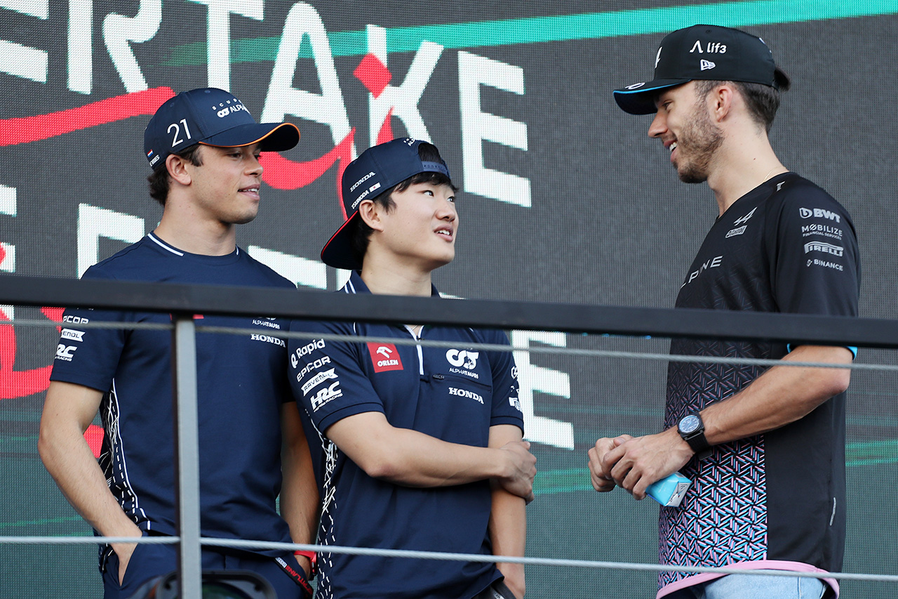 角田裕毅 F1 スクーデリア・アルファタウリ