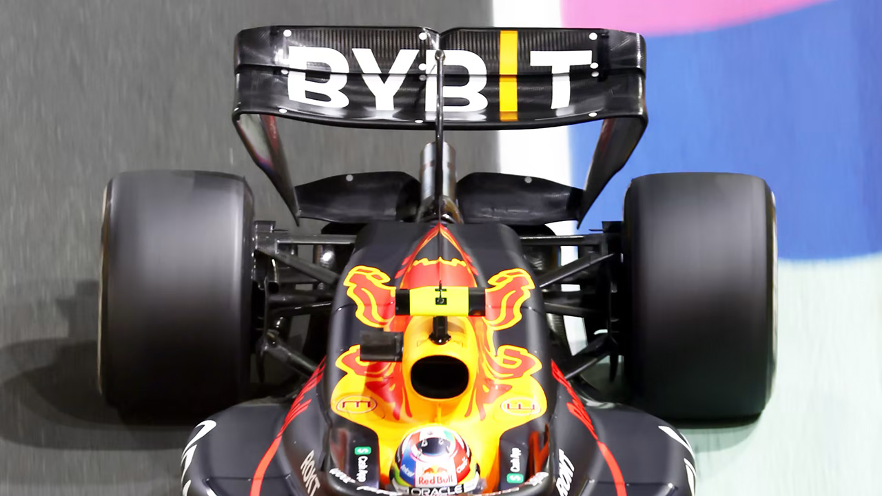 レッドブルRB19 リアサスペンション