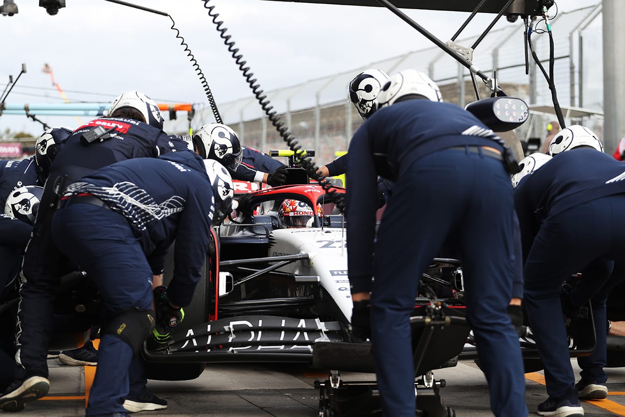 角田裕毅 F1 オーストラリアGP スクーデリア・アルファタウリ
