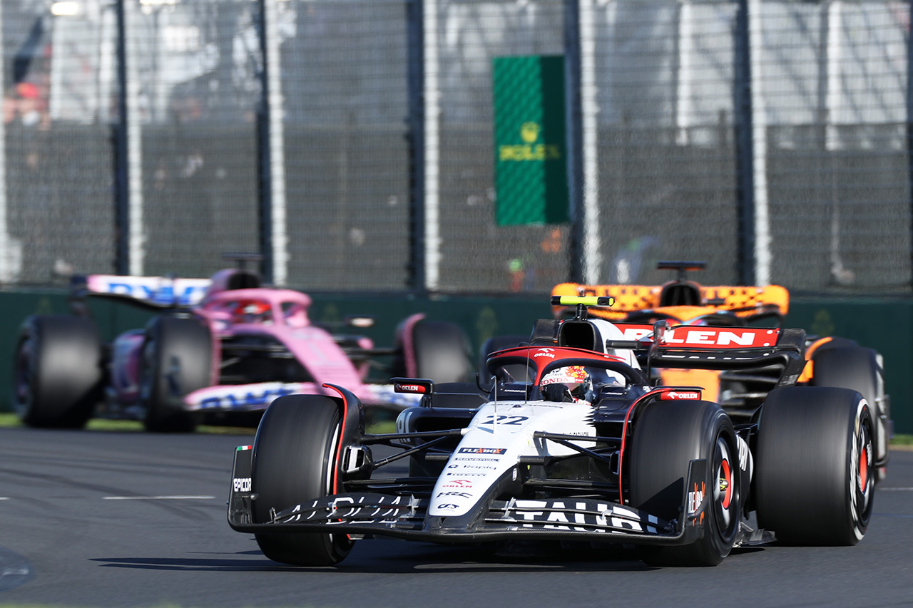 角田裕毅 F1 オーストラリアGP スクーデリア・アルファタウリ