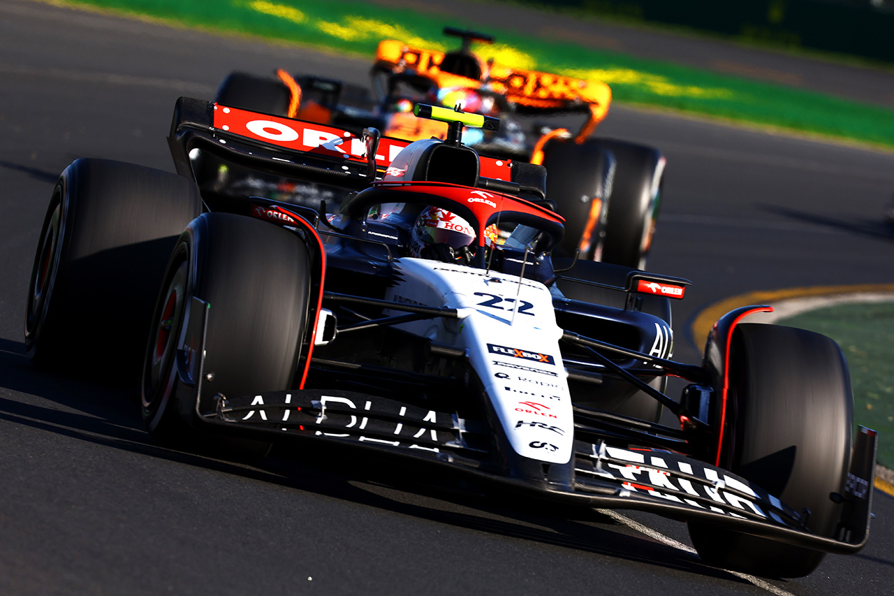 角田裕毅 F1 スクーデリア・アルファタウリ