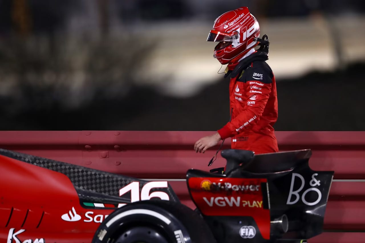 ルクレールの今シーズンは、バーレーン開幕戦でリタイアという最悪の形でスタートした。