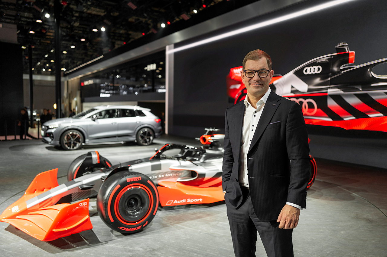 アウディF1 マルクス・ドゥスマン