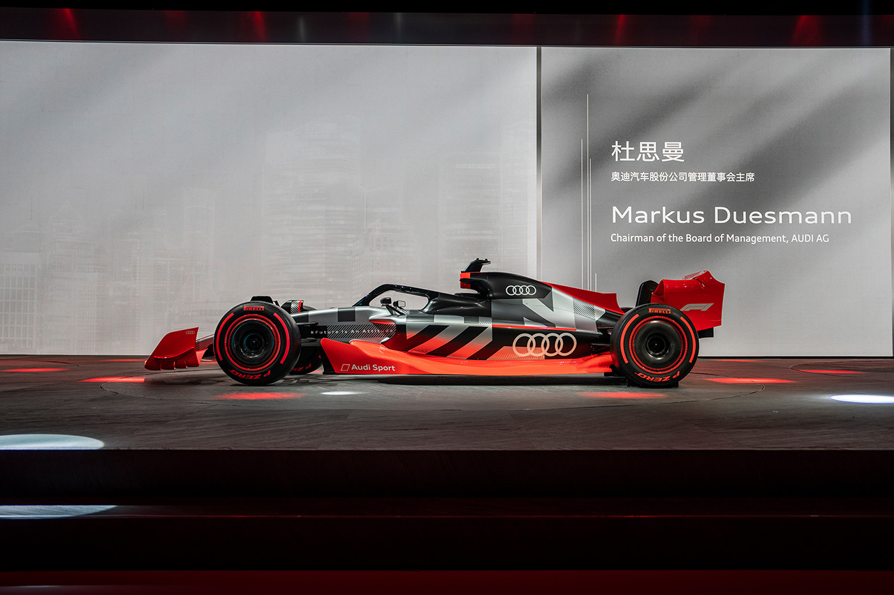 アウディF1 上海モーターショー