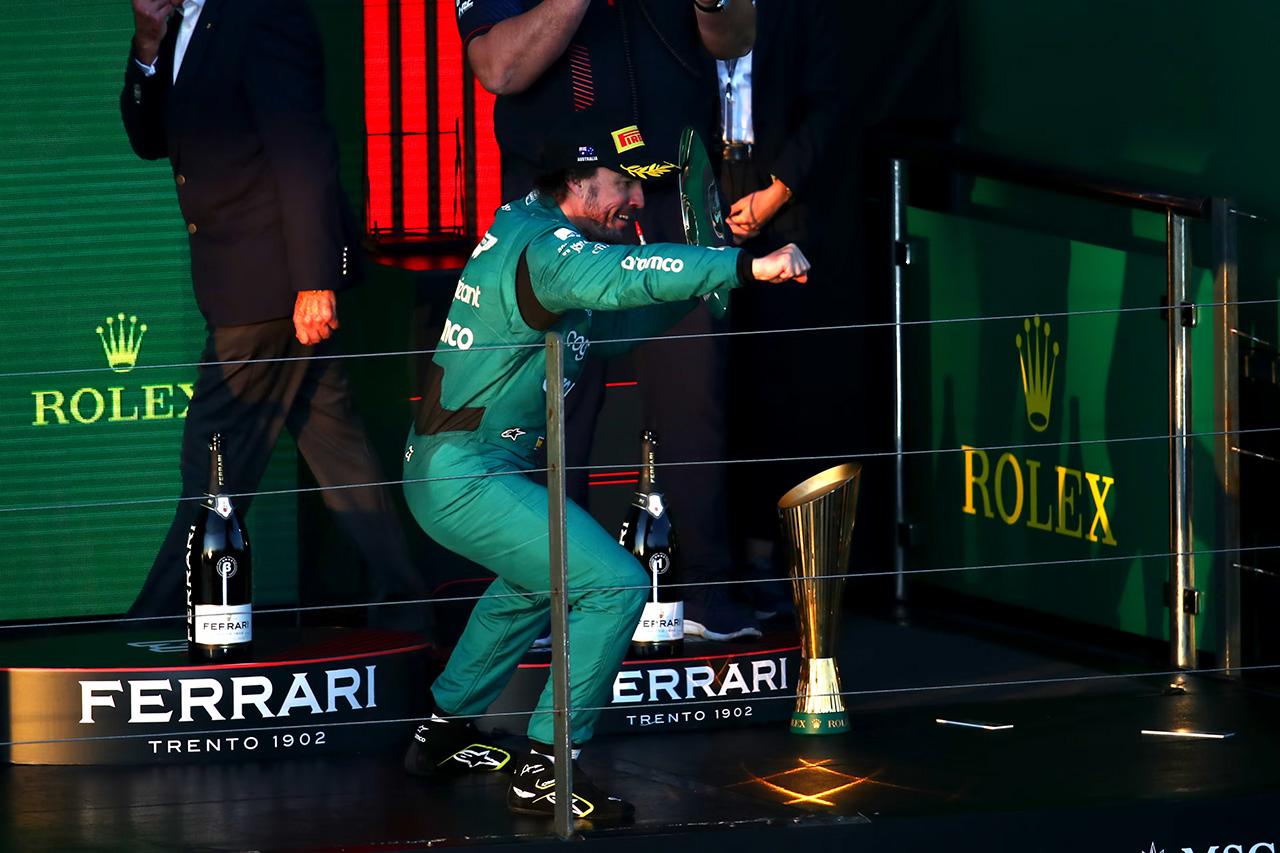 フェルナンド・アロンソ アストンマーティン・コグニザント・フォーミュラワンチーム F1
