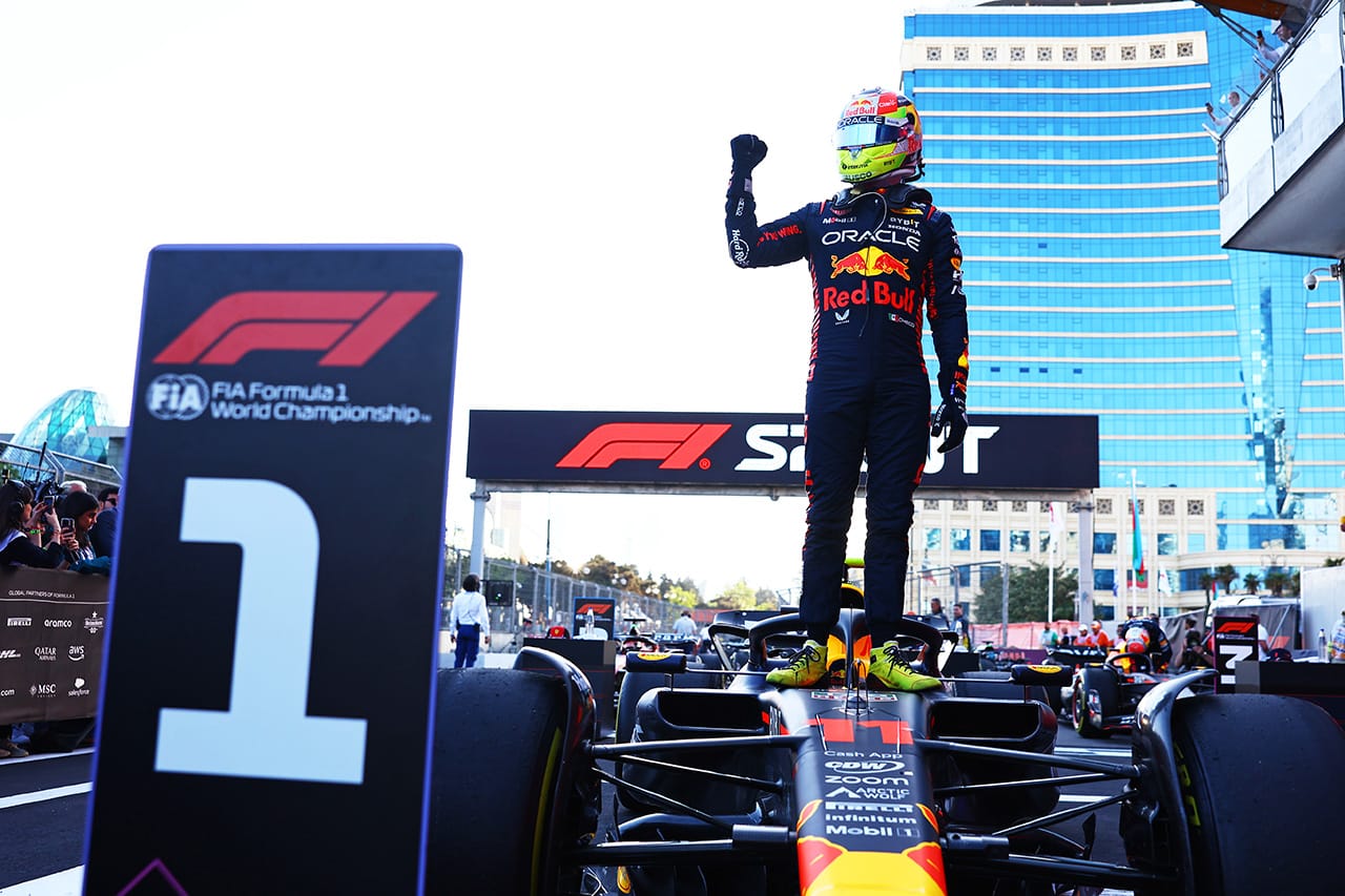 セルジオ・ペレス レッドブル・レーシング F1 アゼルバイジャンGP スプリント
