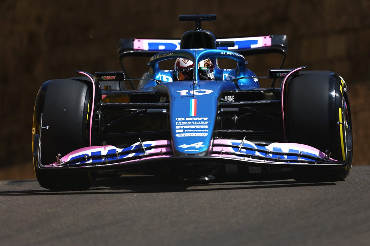 ピエール・ガスリー アルピーヌF1チーム アゼルバイジャングランプリ