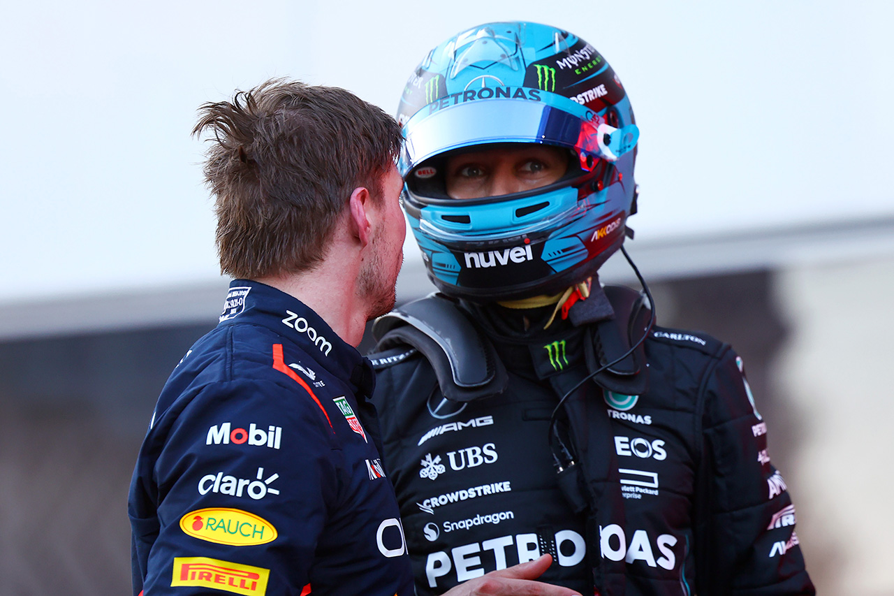 マックス・フェルスタッペン ジョージ・ラッセル F1 アゼルバイジャンGP