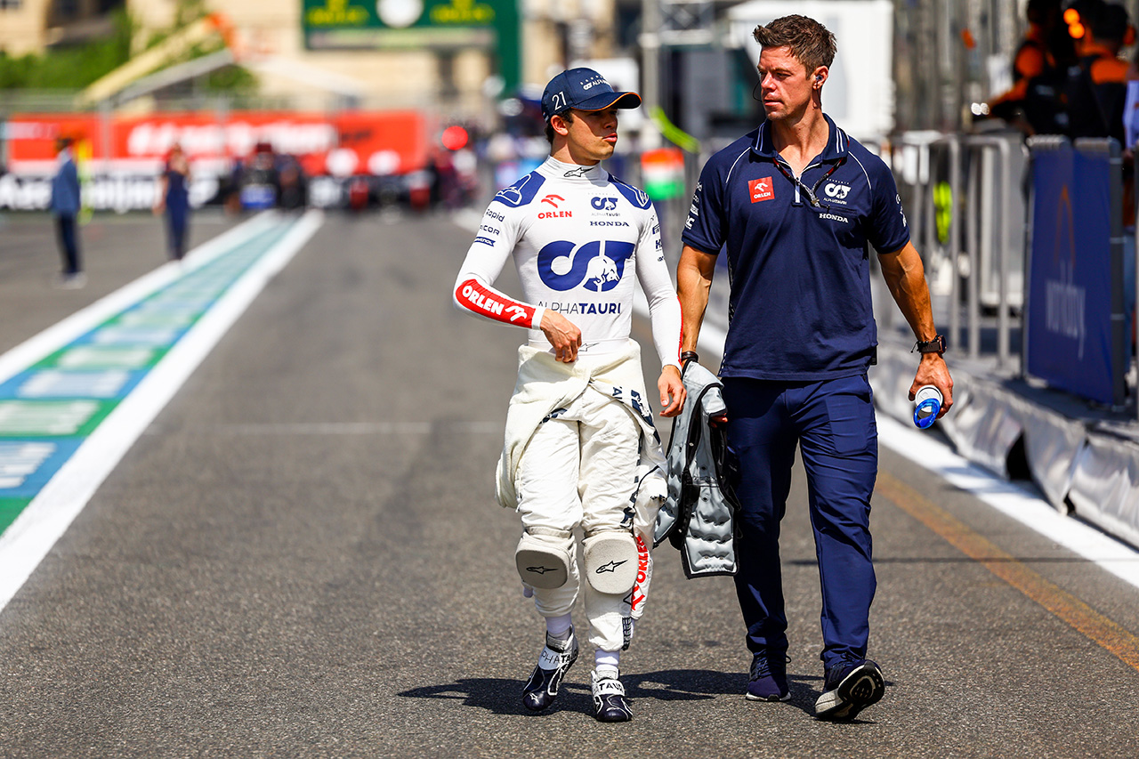 ニック・デ・フリース スクーデリア・アルファタウリ F1 アゼルバイジャンGP
