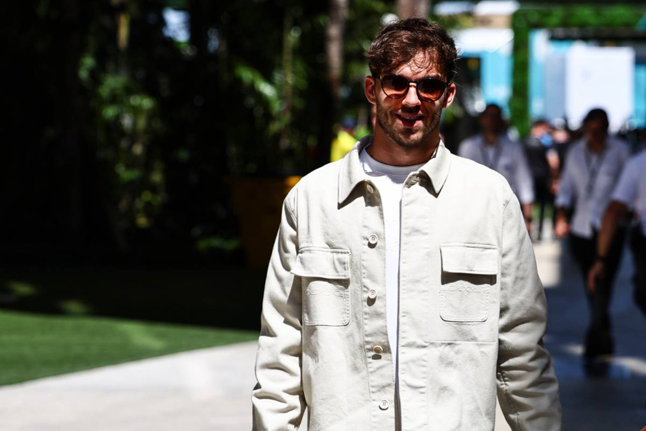 ピエール・ガスリー アルピーヌF1チーム マイアミGP ドラッグ・リダクション・システム