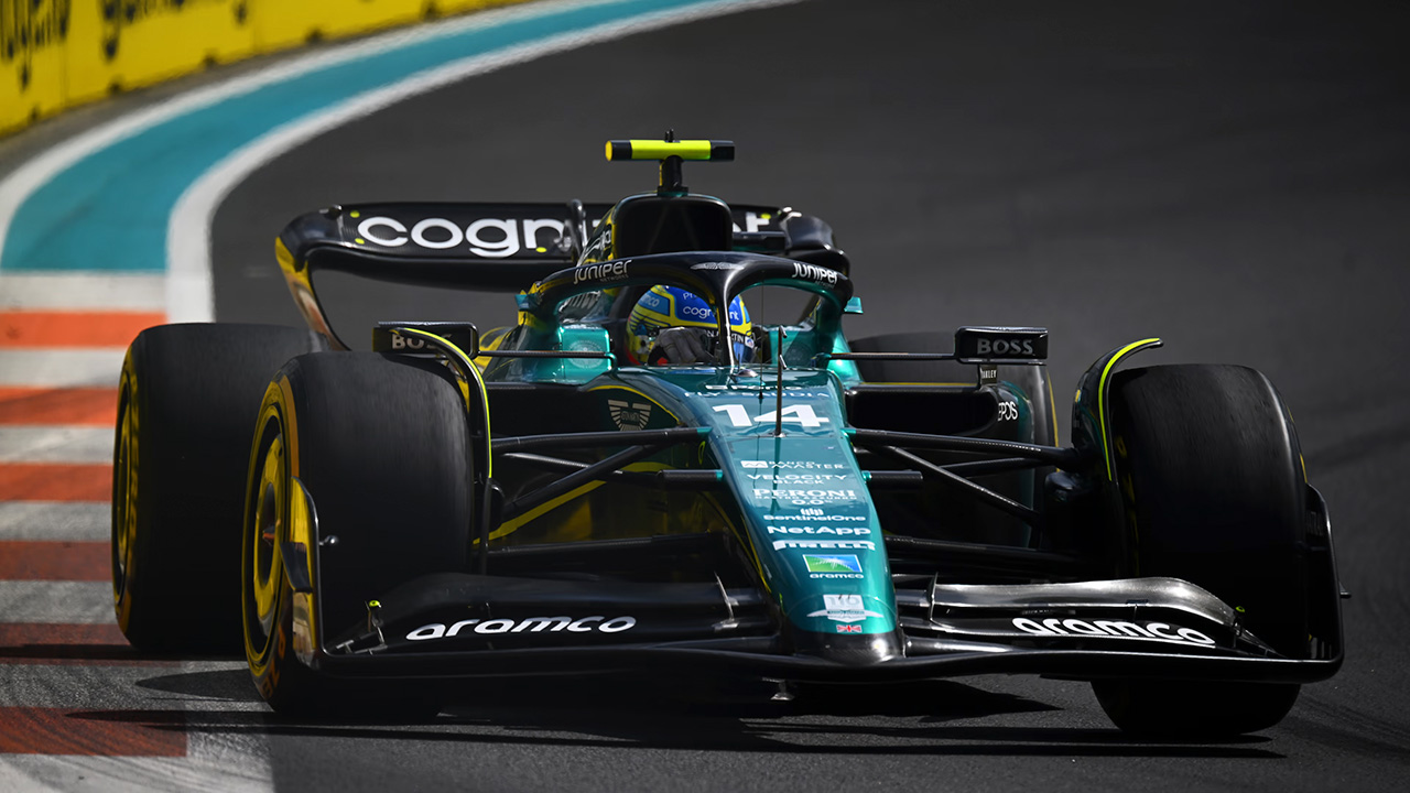 フェルナンド・アロンソ（アストンマーティン・コグニザント・フォーミュラワンチーム） 2023年 F1マイアミGP