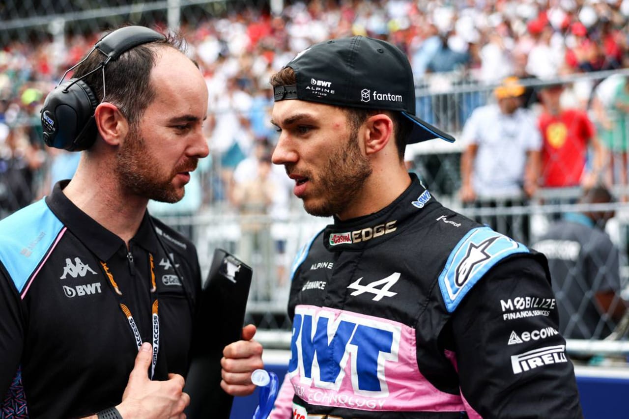 ピエール・ガスリー アルピーヌF1チーム