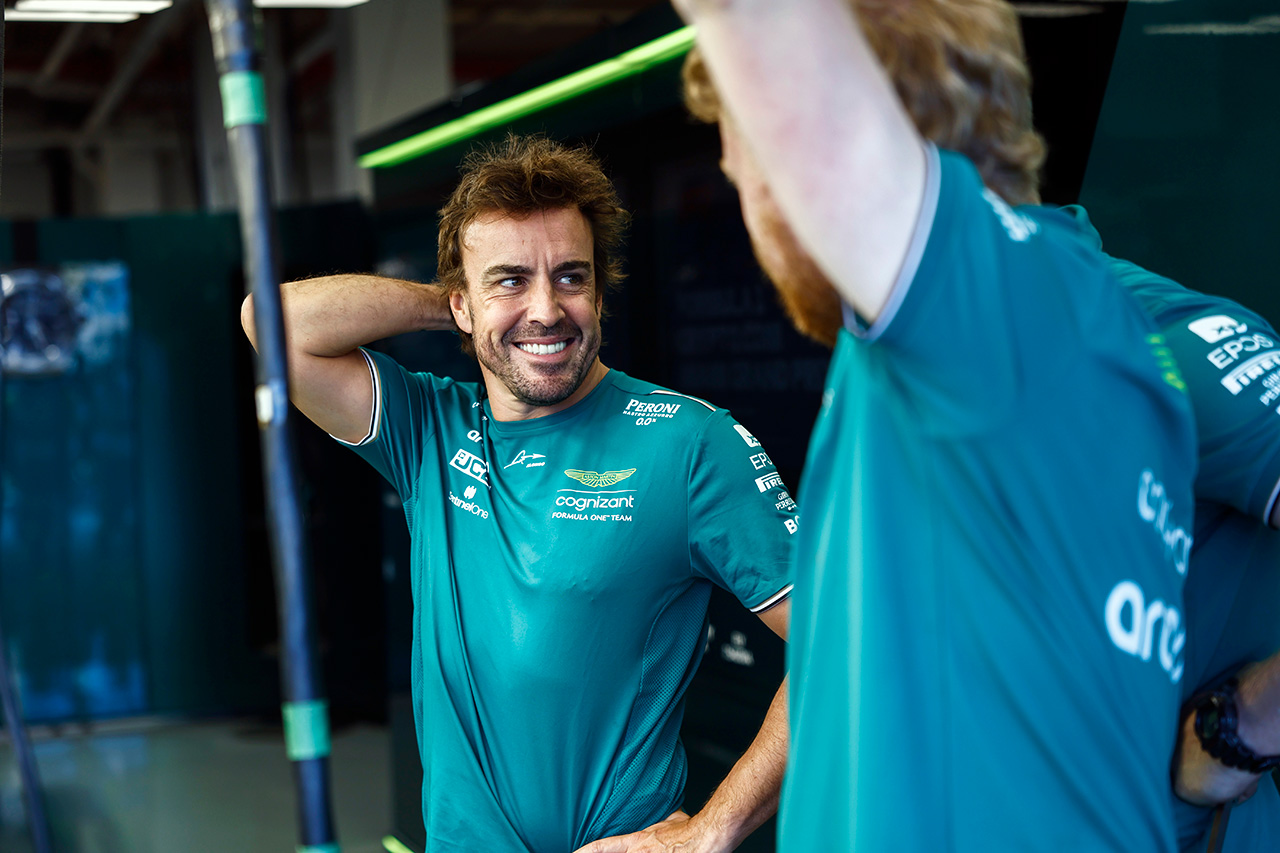 フェルナンド・アロンソ アストンマーティン・コグニザント・フォーミュラワンチーム F1