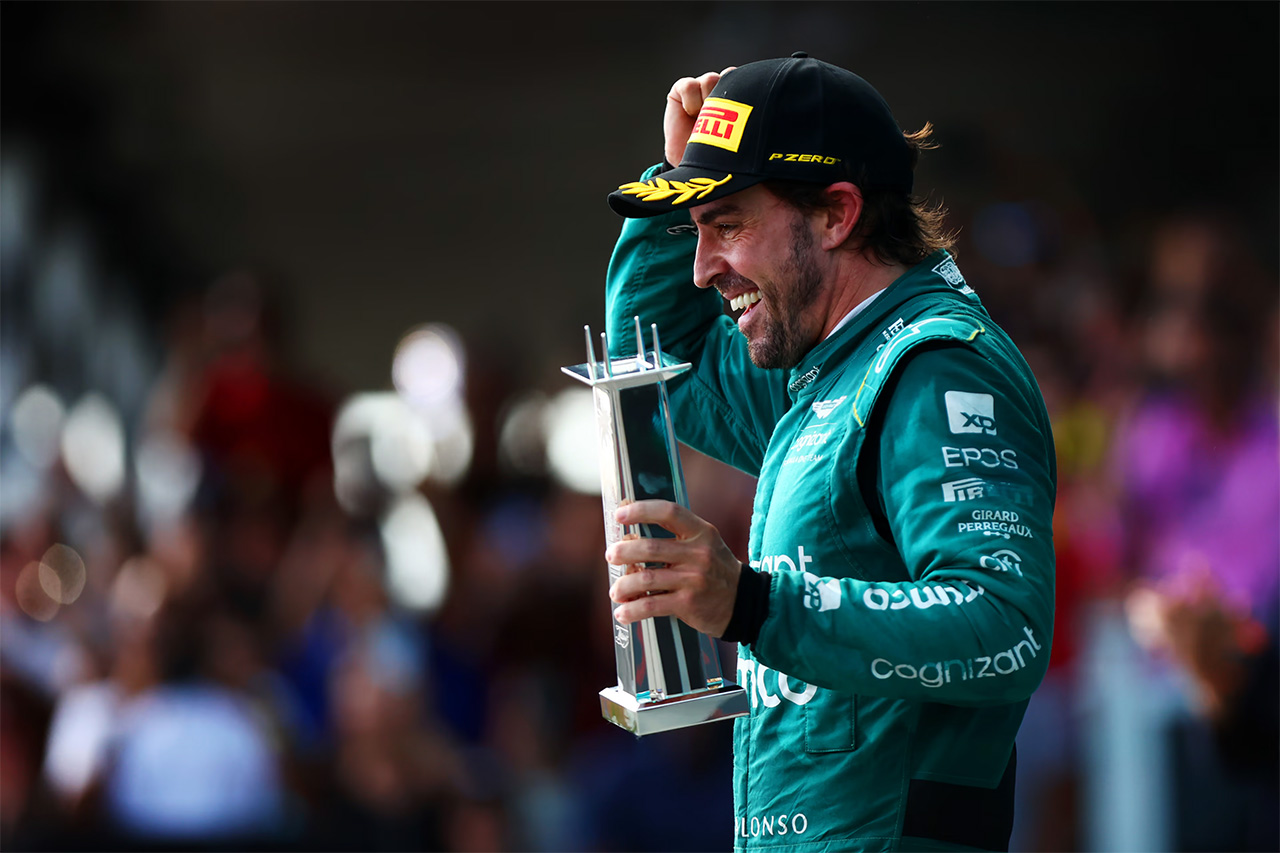 フェルナンド・アロンソ アストンマーティン・コグニザント・フォーミュラワンチーム F1