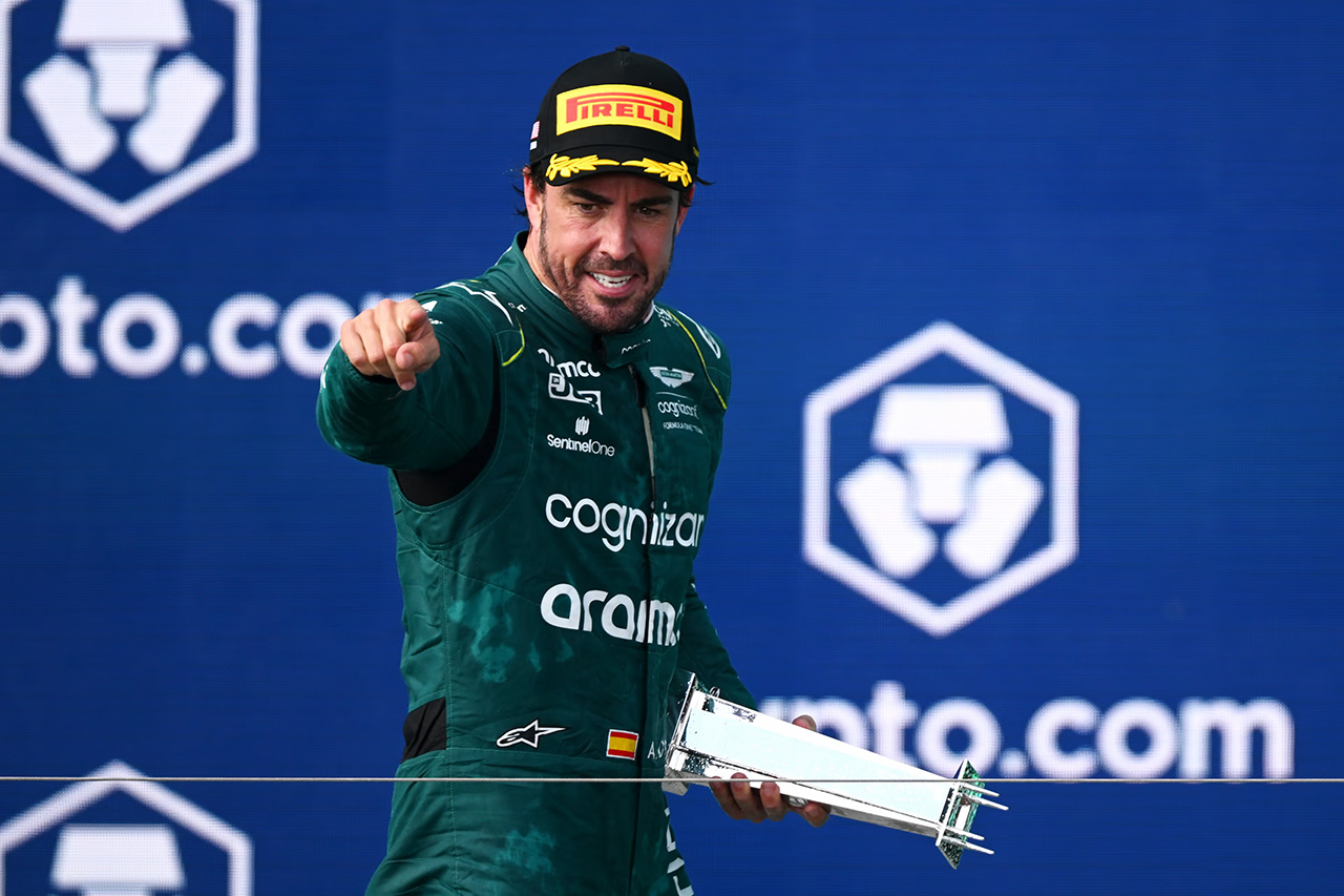 フェルナンド・アロンソ アストンマーティン・コグニザント・フォーミュラワンチーム F1 ホンダ