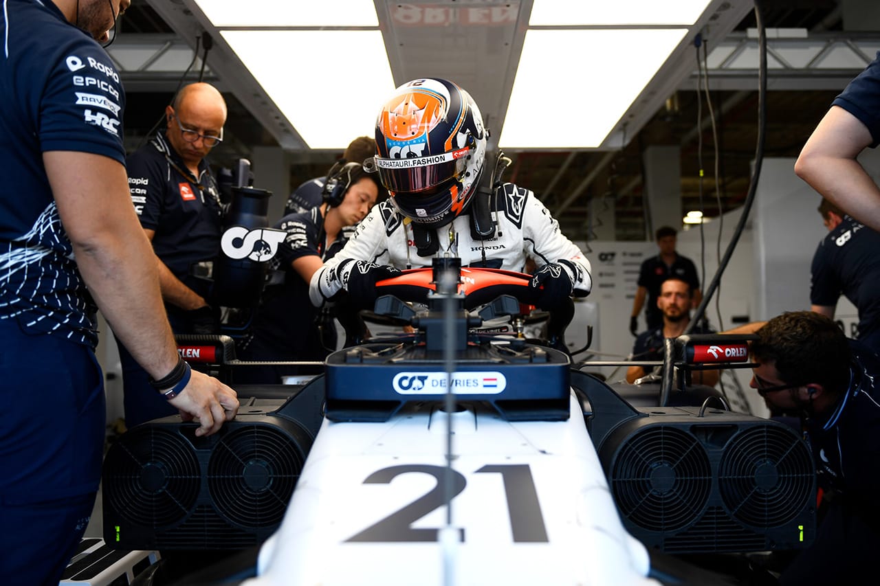 ニック・デ・フリース スクーデリア・アルファタウリ F1 モナコグランプリ