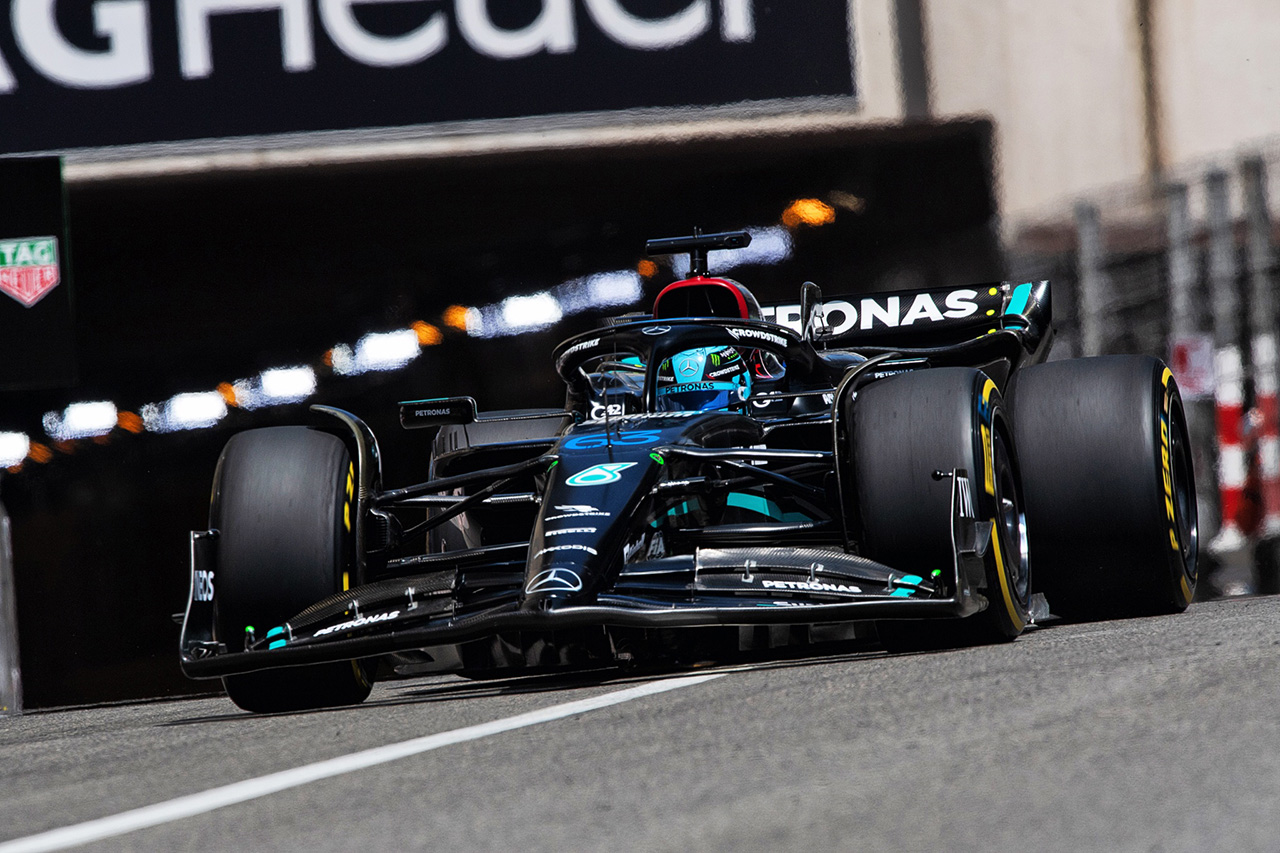 ジョージ・ラッセル メルセデスAMG・ペトロナス・モータースポーツ F1 モナコGP