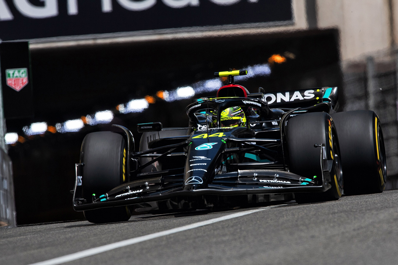 ルイス・ハミルトン メルセデスAMG・ペトロナス・モータースポーツ F1 モナコGP