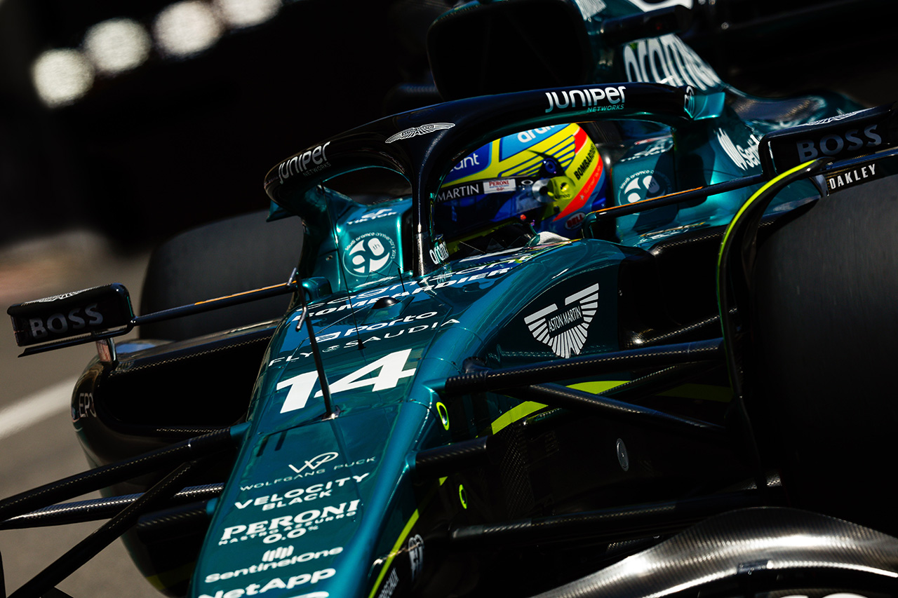 フェルナンド・アロンソ アストンマーティン・コグニザント・フォーミュラワンチーム F1 モナコGP