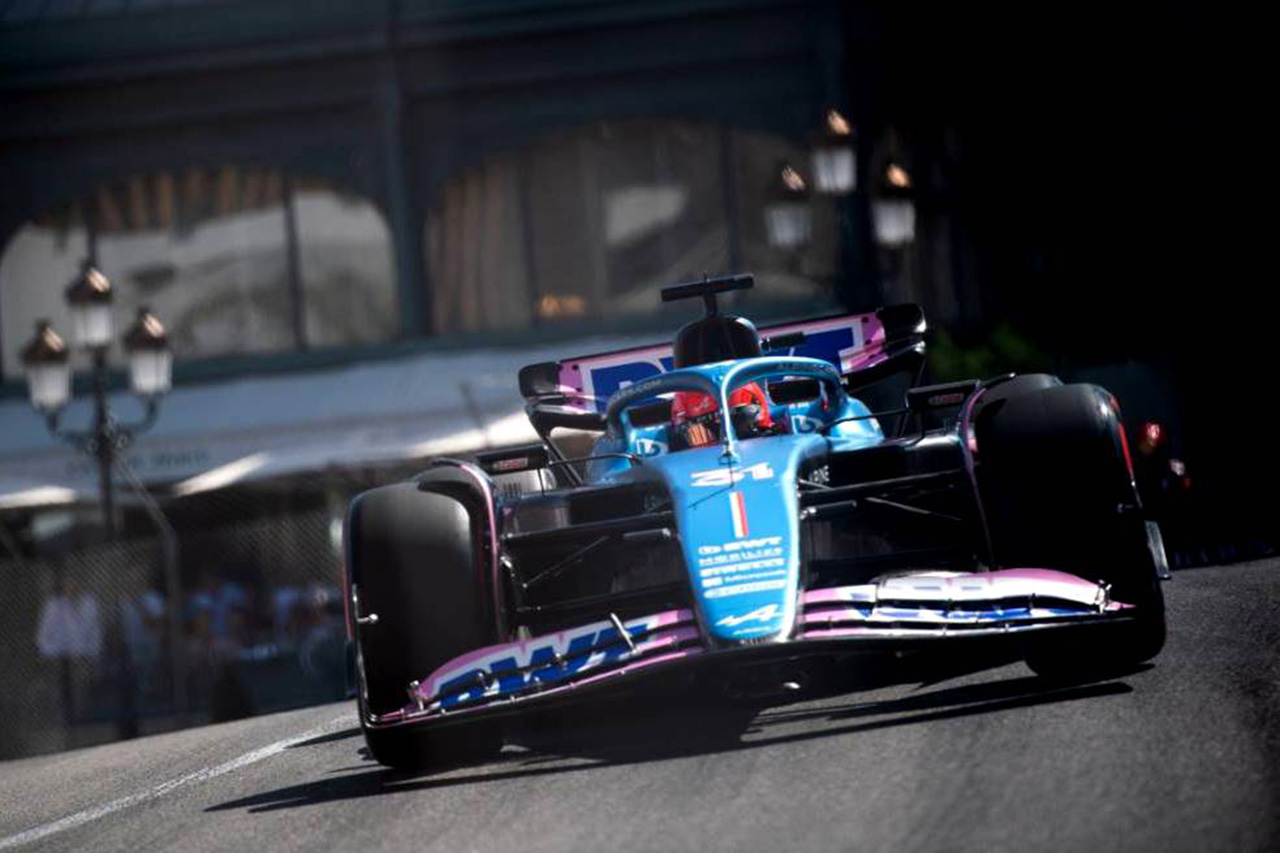 エステバン・オコン アルピーヌF1チーム モナコGP 2023年のF1世界選手権