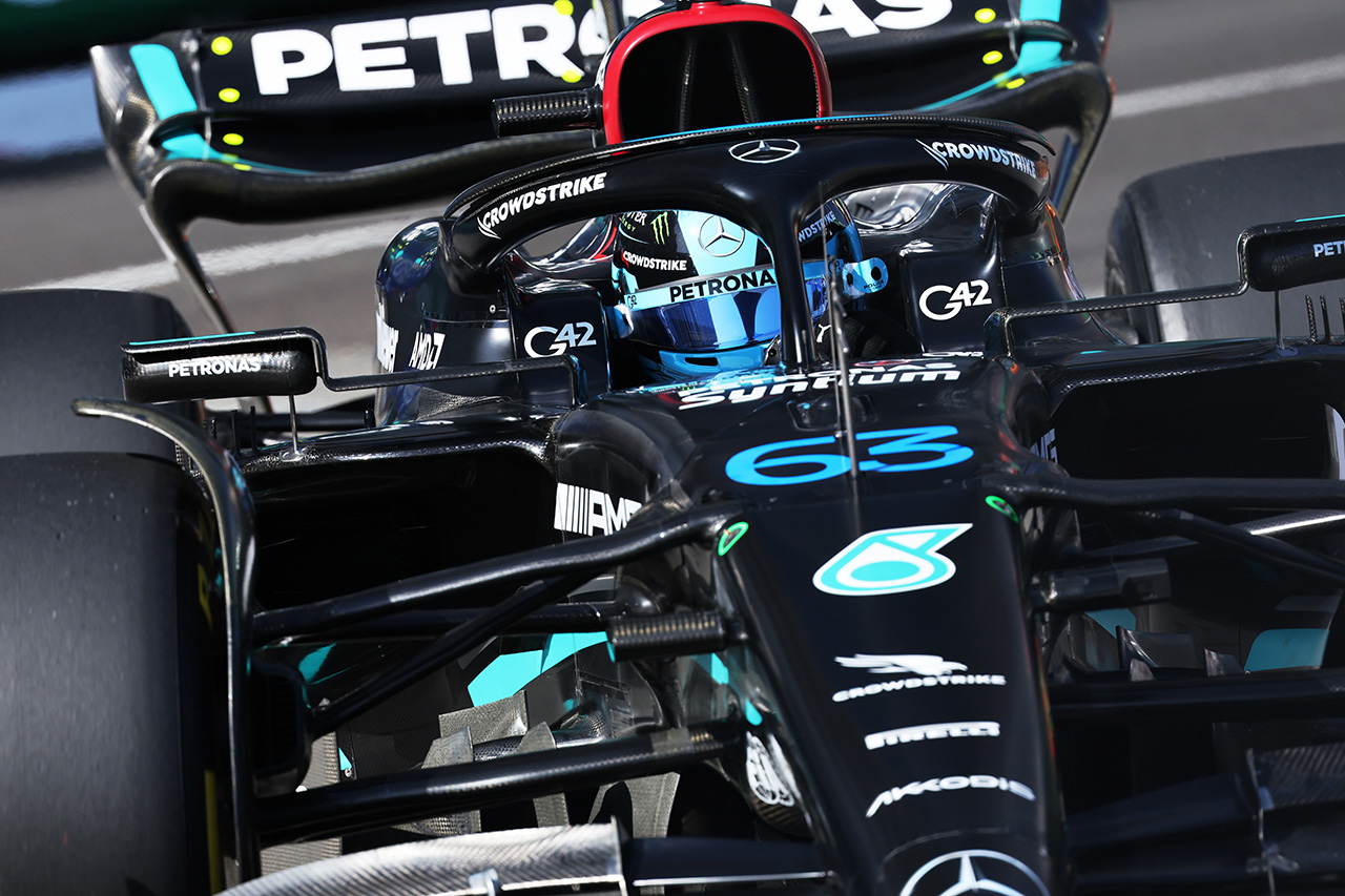 ジョージ・ラッセル メルセデスAMG・ペトロナス・モータースポーツ F1 モナコGP
